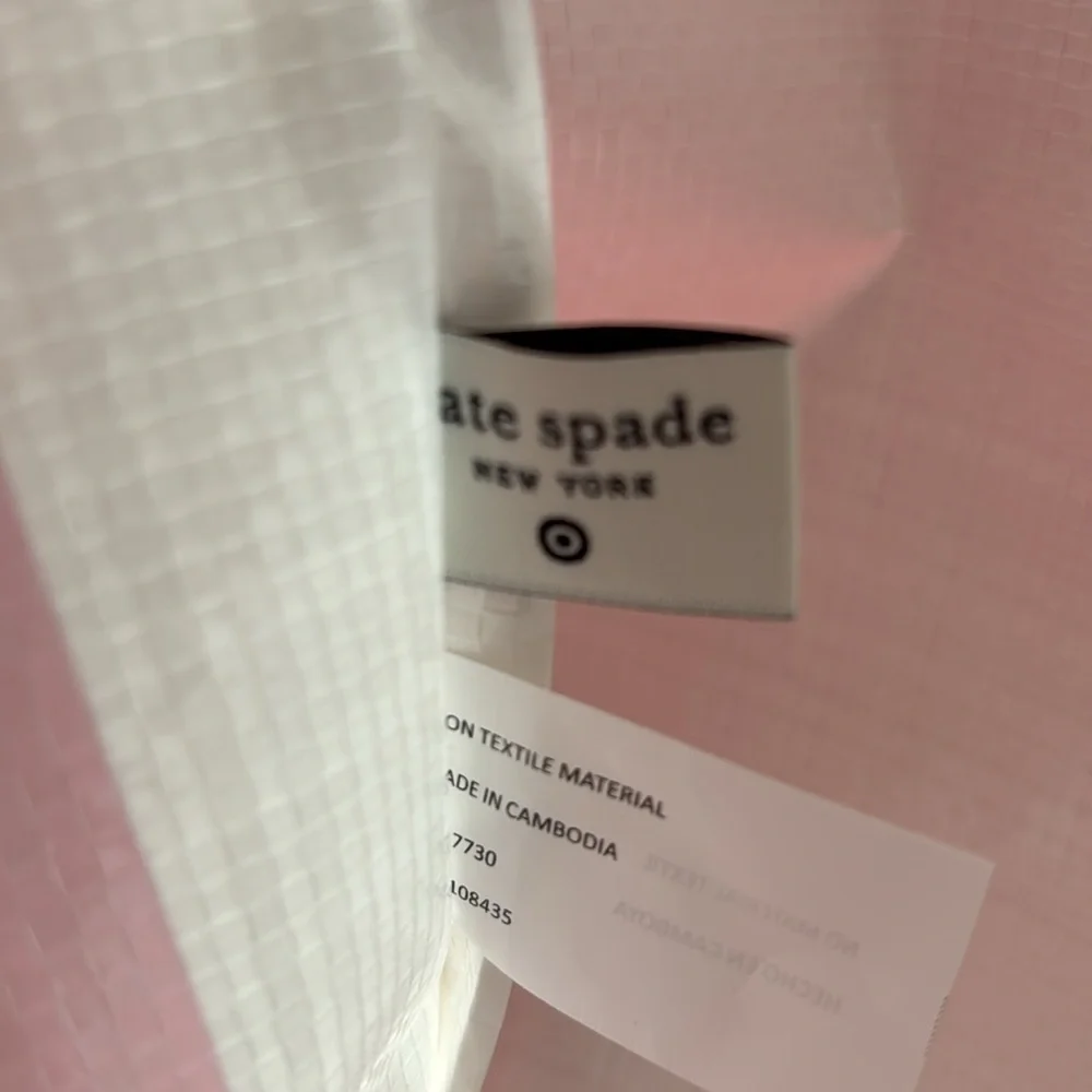 Kate Spade LIMIT EDITION x Target Large Red and White Tote Bag